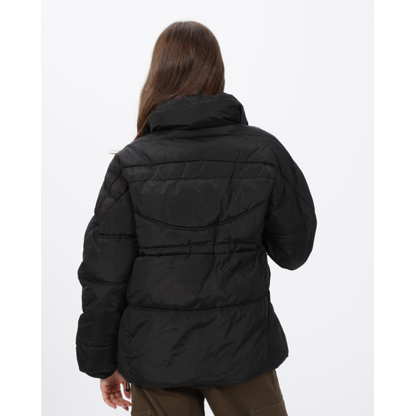 Γυναικείο puffer μπουφάν ALE  8917525 μαύρο Γυναικεία