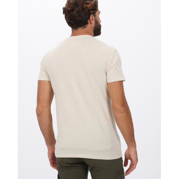 Ανδρικό t-shirt VAN HIPSTER72166 εκρού Ανδρικά