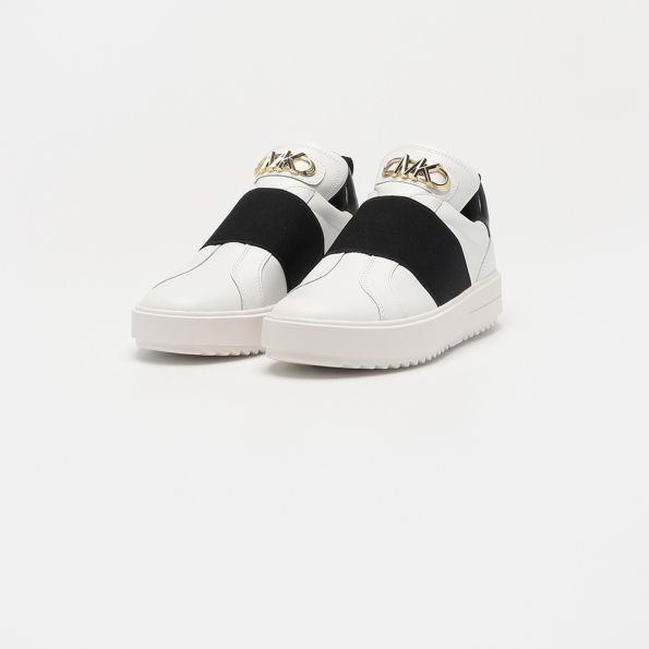 Γυναικεία slip on sneakers MICHAEL KORS 43F3EMFP1L EMMETT λευκά Γυναικεία