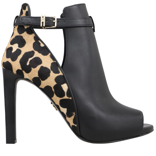 Γυναικεία peep toe μποτάκια MICHAEL KORS 40F3LAHS1L LAWSON μαύρα Γυναικεία peep toe μποτάκια MICHAEL KORS 40F3LAHS1L LAWSON μαύρα