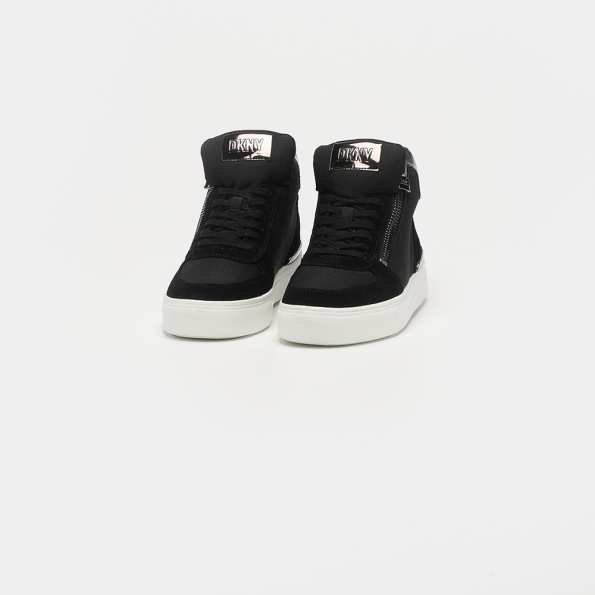 Γυναικεία sneakers μποτάκια DKNY K2354232 CINDELL μαύρα Γυναικεία