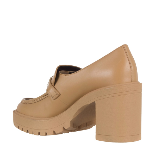 Γυναικεία ψηλά loafers DKNY K3375421 ZONA καφέ Γυναικεία