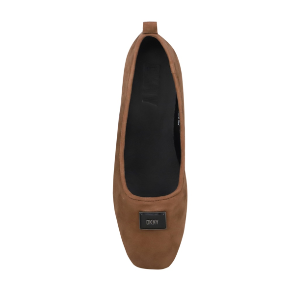 Γυναικείες μπαλαρίνες DKNY K3399328 LORY καφέ Γυναικεία