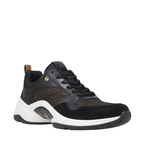 Γυναικεία sneakers MICHAEL KORS 43F3ORFS2D ORION μαύρα Γυναικεία