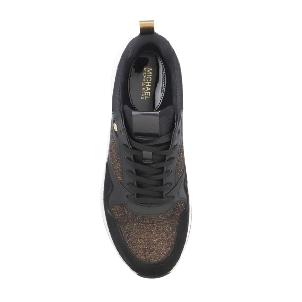 Γυναικεία sneakers MICHAEL KORS 43F3ORFS2D ORION μαύρα Γυναικεία