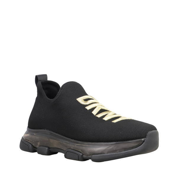 Γυναικεία slip on sneakers DKNY K2306182 TAMBRE μαύρα Γυναικεία
