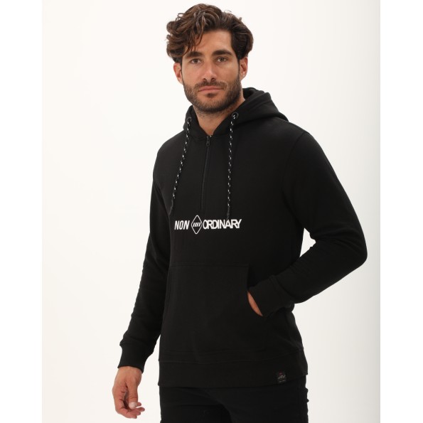 Ανδρική φούτερ μπλούζα VAN HIPSTER 72204 μαύρη Ανδρικά