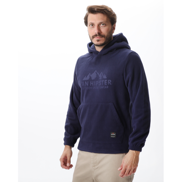 Ανδρική fleece μπλούζα VAN HIPSTER 72149 μπλε Ανδρικά