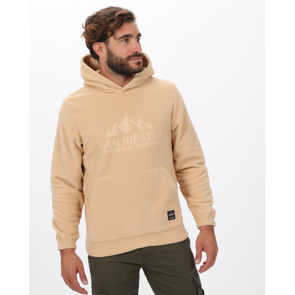 Ανδρική fleece μπλούζα VAN HIPSTER 72149 μπεζ