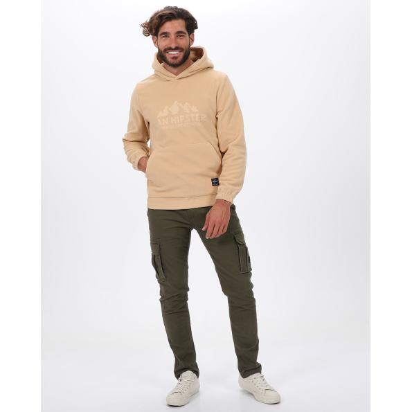 Ανδρική fleece μπλούζα VAN HIPSTER 72149 μπεζ Ανδρικά