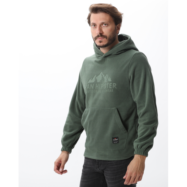 Ανδρική fleece μπλούζα VAN HIPSTER 72149 χακί Ανδρικά