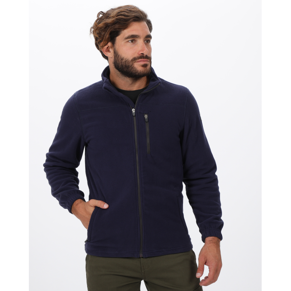 Aνδρική fleece ζακέτα VAN HIPSTER 72151 ναυτικό μπλε