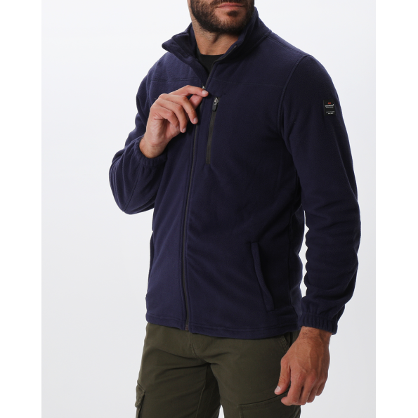 Aνδρική fleece ζακέτα VAN HIPSTER 72151 ναυτικό μπλε Ζακέτες