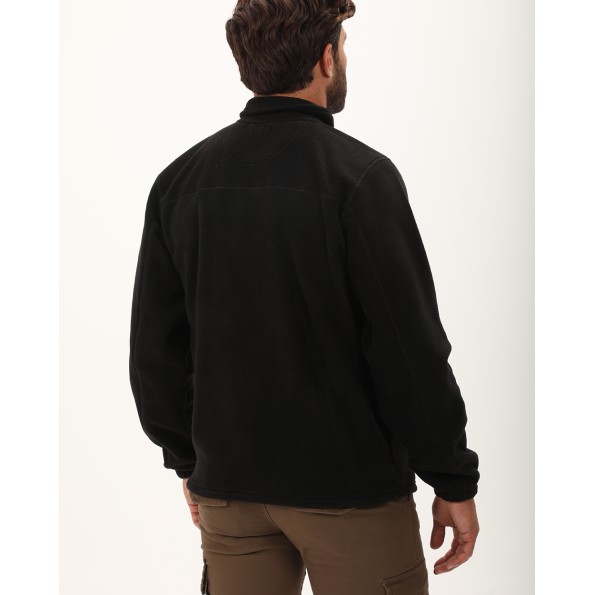 Ανδρική fleece ζακέτα VAN HIPSTER 72151 μαύρη Ανδρικά