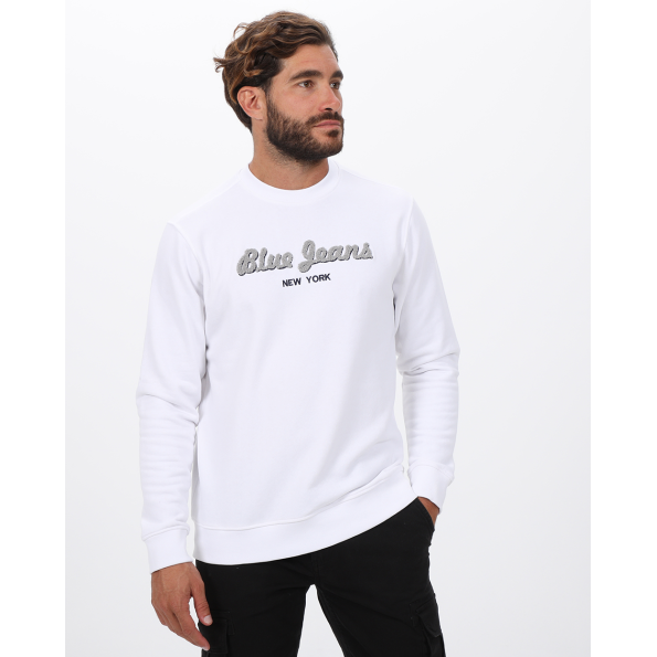 Ανδρική φούτερ μπλούζα VAN HIPSTER 72200 λευκή