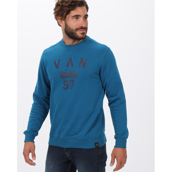 Ανδρική φούτερ μπλούζα VAN HIPSTER 72201 μπλε Ανδρικά