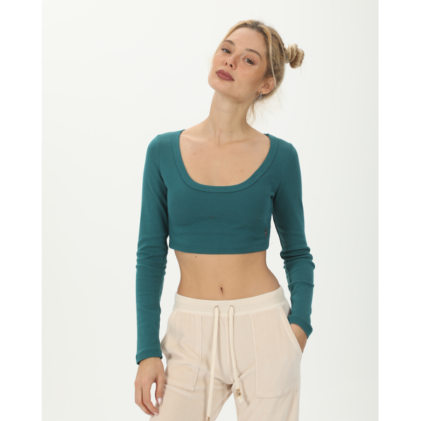 Γυναικείο cropped top SUGARFREE 23832080 πράσινο