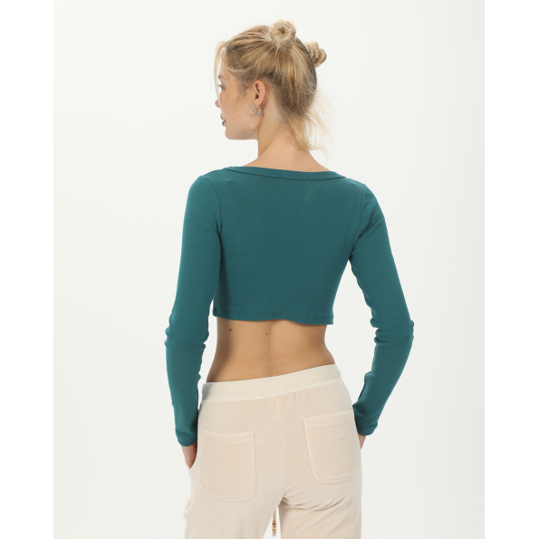 Γυναικείο cropped top SUGARFREE 23832080 πράσινο