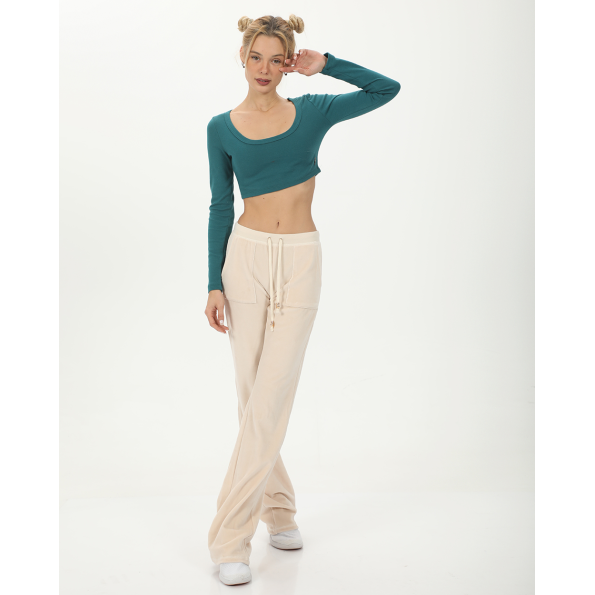 Γυναικείο cropped top SUGARFREE 23832080 πράσινο