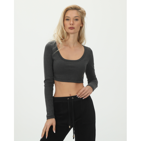 Γυναικείο cropped top SUGARFREE 23832080 γκρι
