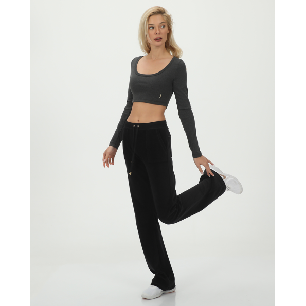 Γυναικείο cropped top SUGARFREE 23832080 γκρι