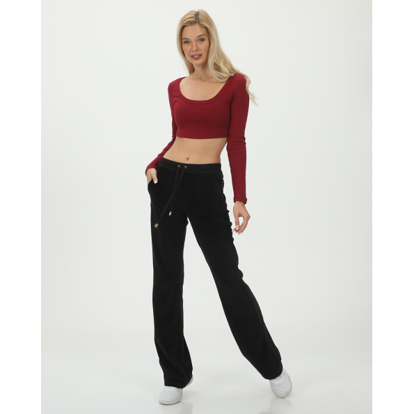 Γυναικείο cropped top SUGARFREE 23832080 μπορντό