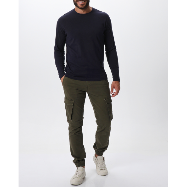 Ανδρική μακρυμάνικη μπλούζα VAN HIPSTER 72232 ναυτικό μπλε Ανδρικά