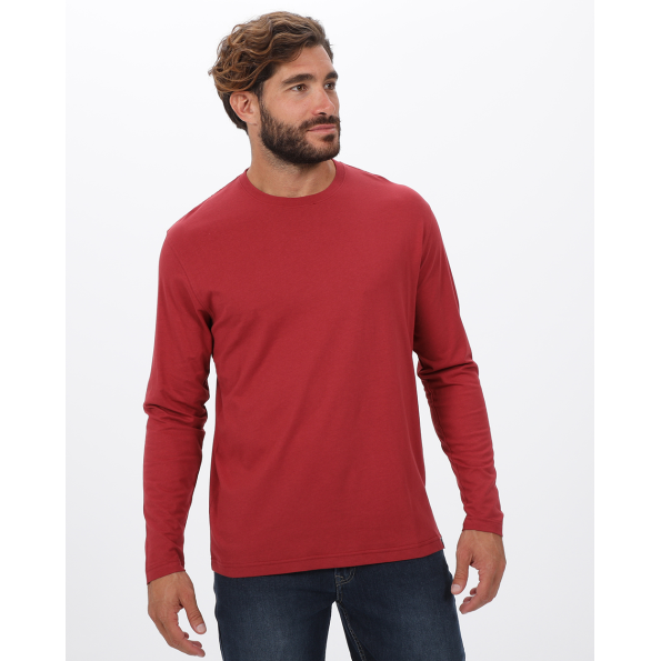 Ανδρική μακρυμάνικη μπλούζα VAN HIPSTER 72232 κόκκινη