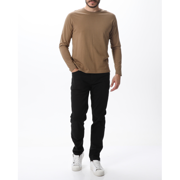 Ανδρική μακρυμάνικη μπλούζα VAN HIPSTER 72232 καφέ Ανδρικά