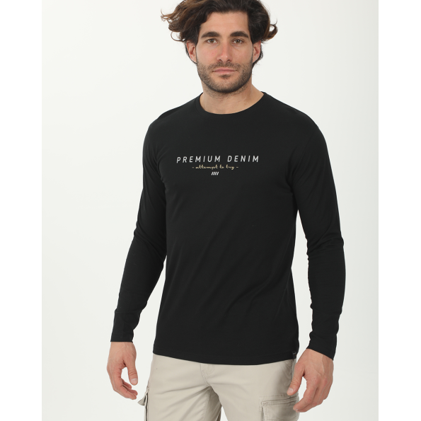 Ανδρική μπλούζα VAN HIPSTER 72234 μαύρη