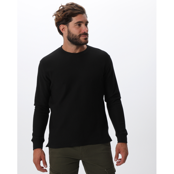 Ανδρική μακρυμάνικη μπλούζα VAN HIPSTER 72237 μαύρη