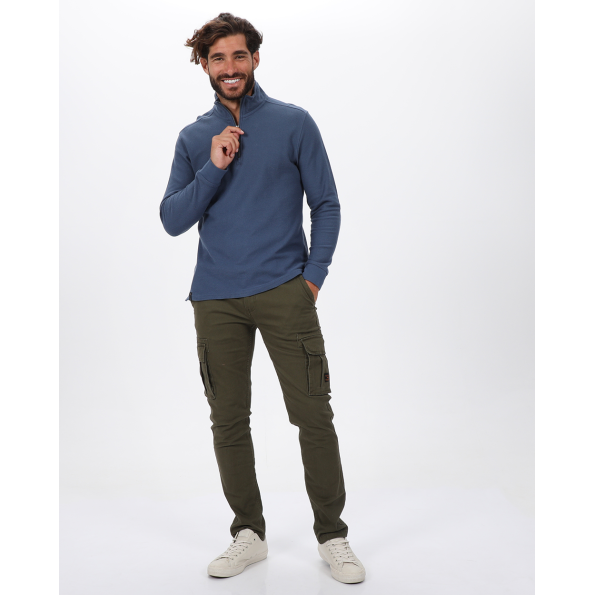 Ανδρική μπλούζα VAN HIPSTER 72238 γαλάζια Ανδρικά