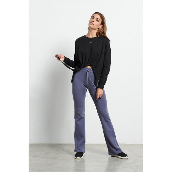 Γυναικεία φούτερ μπλούζα BODYTALK 1222-902326 μαύρη Γυναικεία
