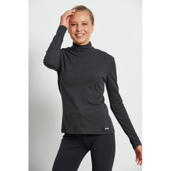 Γυναικεία μπλούζα BODYTALK 1222-909226 ανθρακί Γυναικεία