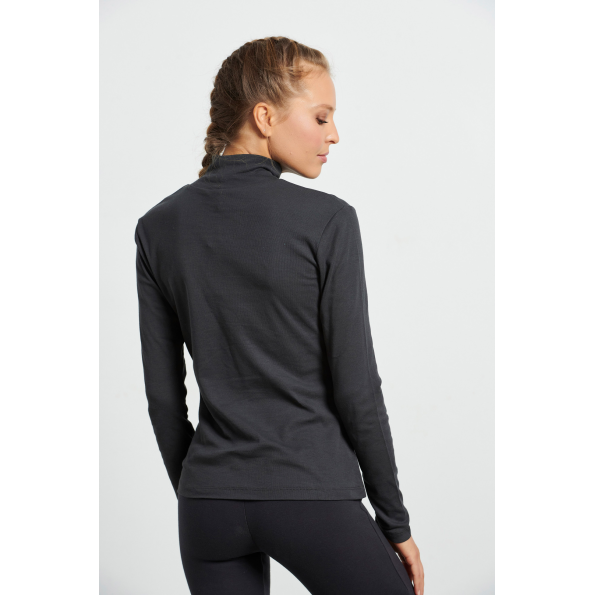 Γυναικεία μπλούζα BODYTALK 1222-909226 ανθρακί Γυναικεία