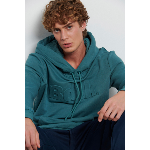 Ανδρική μπλούζα φούτερ BODYTALK 1222-950725 γκρι Ανδρικά