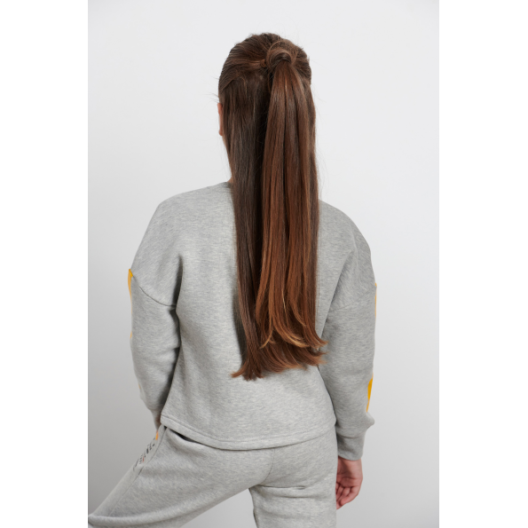 Παιδική φούτερ μπλούζα BODYTALK 1222-704826 SUCKERFORLOVEG γκρι Παιδικά