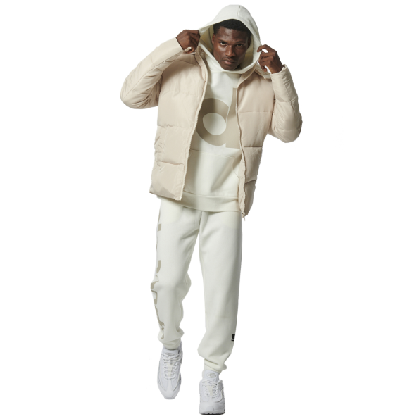 Aνδρικό puffer μπουφάν BODY ACTION 073327-01 μπεζ Ανδρικά