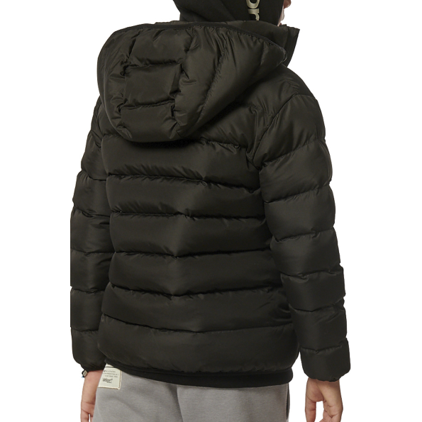 Παιδικό puffer μπουφάν BODY ACTION 074303-01 μαύρο Παιδικά