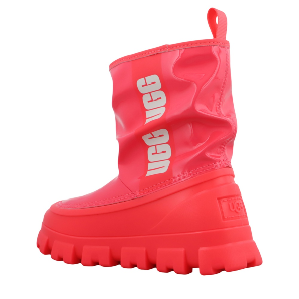 Γυναικείες χαμηλές γαλότσες UGG 1144059 Classic Brellah Mini φούξια Γυναικεία