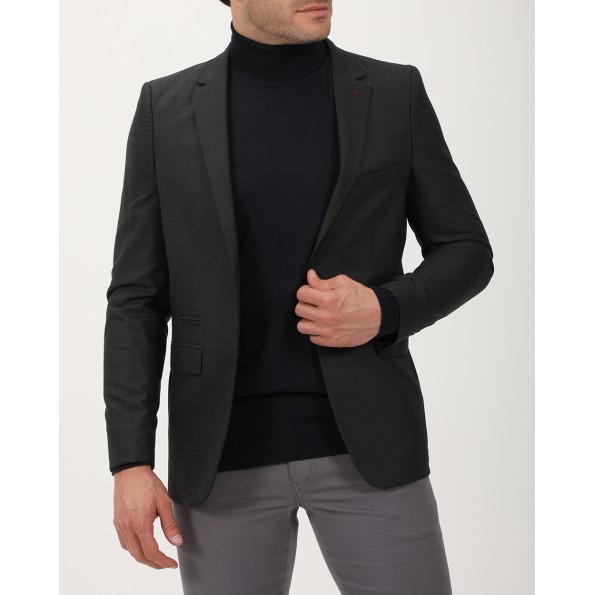 Ανδρικό σακάκι VAN HIPSTER 71574 ανθρακί