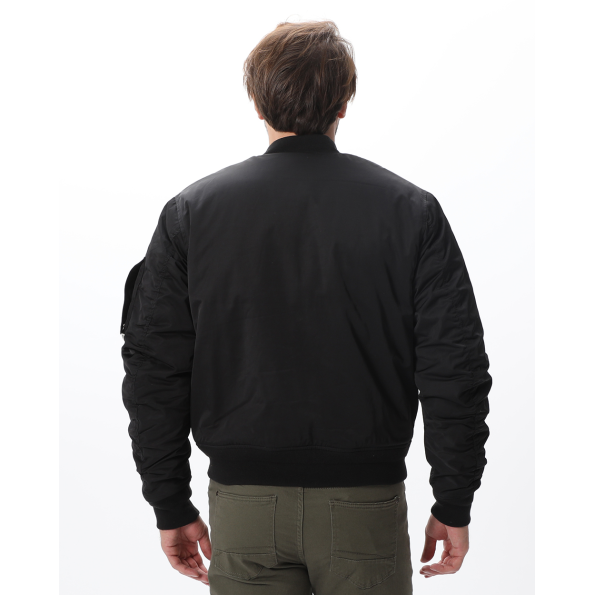 Ανδρικό bomber μπουφάν DIRTY LAUNDRY DLMJ01W22 μαύρο Ανδρικά