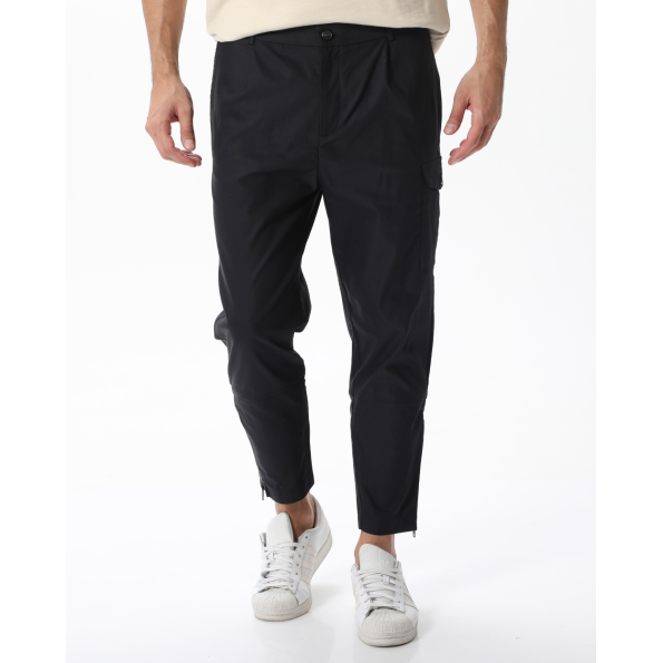 Ανδρικό cargo παντελόνι DIRTY LAUNDRY DLMP02W22 μαύρο