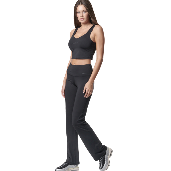 Γυναικείο κολάν BODY ACTION 011426-01 μαύρο Γυναικεία