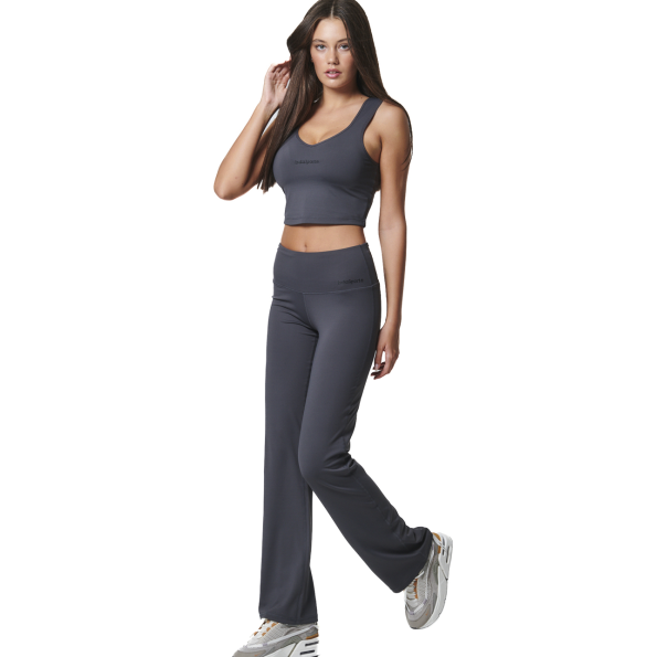 Γυναικείο κολάν BODY ACTION 011426-01 ανθρακί Γυναικεία