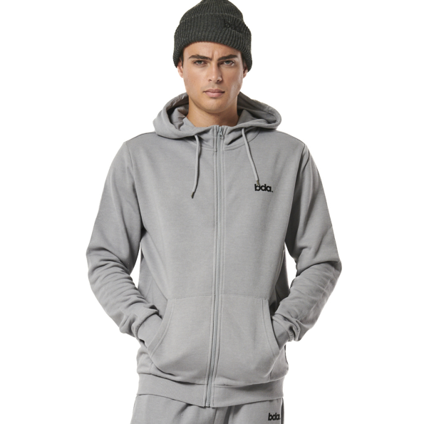 Unisex πλεκτός σκούφος BODY ACTION 095408-01 γκρι Ανδρικά