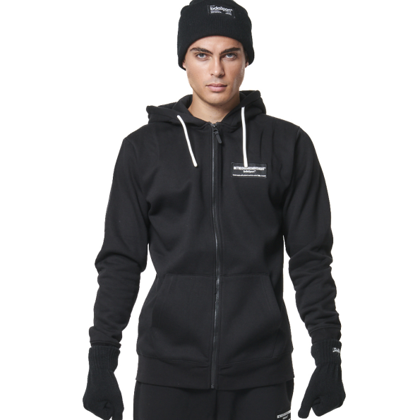 Unisex πλεκτός σκούφος BODY ACTION 095410-01 μαύρος Ανδρικά