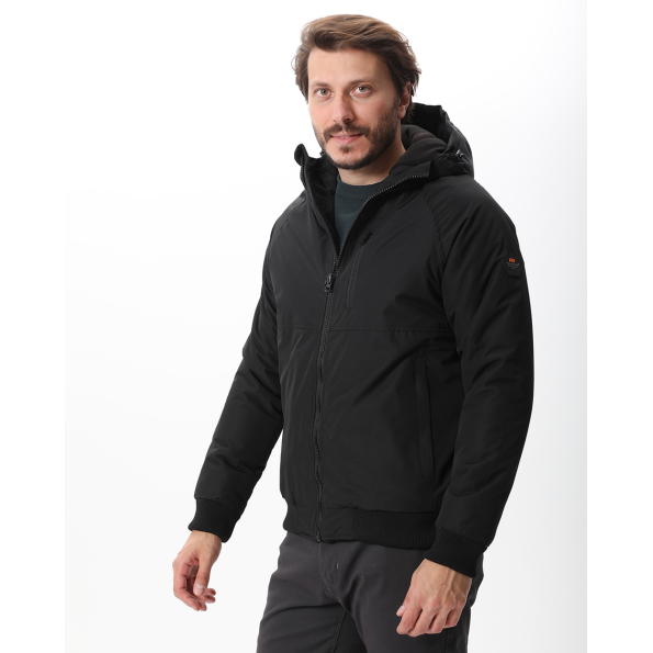 Ανδρικό bomber μπουφάν VAN HIPSTER 72192 μαύρο Ανδρικά