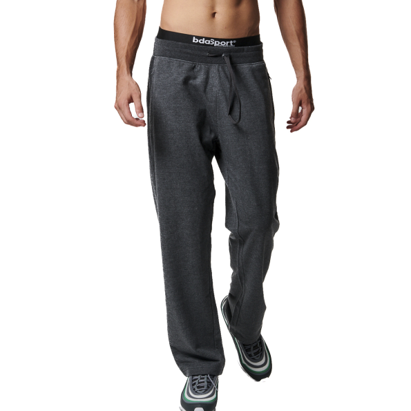 Ανδρικό παντελόνι φόρμας BODY ACTION 023434-01 ανθρακί