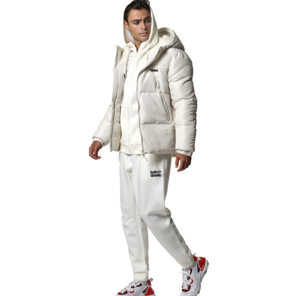 Ανδρικό puffer μπουφάν BODY ACTION 073426-01 μπεζ Ανδρικά